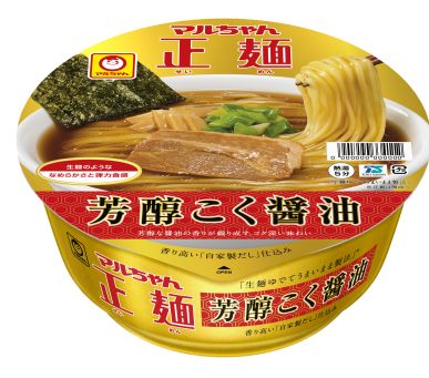 東洋水産　マルちゃん正麺 カップ 芳醇こく醤油