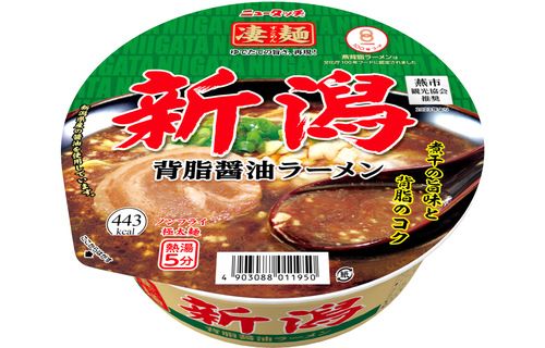 ヤマダイ　ニュータッチ　凄麺　新潟背脂醤油ラーメン
