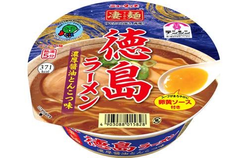ヤマダイ　ニュータッチ　凄麺　徳島ラーメン濃厚醤油とんこつ味