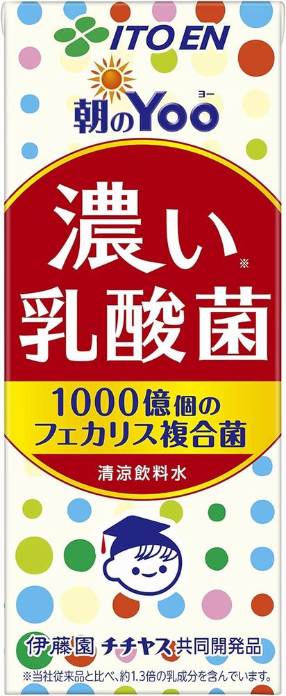 伊藤園 朝のYoo 濃い乳酸菌