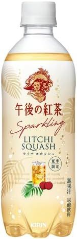 キリン 午後の紅茶 Sparkling ライチスカッシュ　7月2日新発売