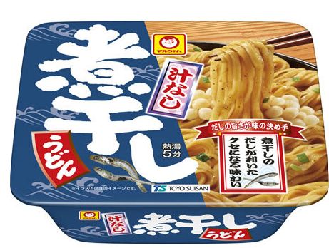 東洋水産「マルちゃん　汁なし煮干しうどん」