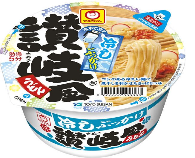 東洋水産「マルちゃん　冷しぶっかけ讃岐さぬき風うどん」