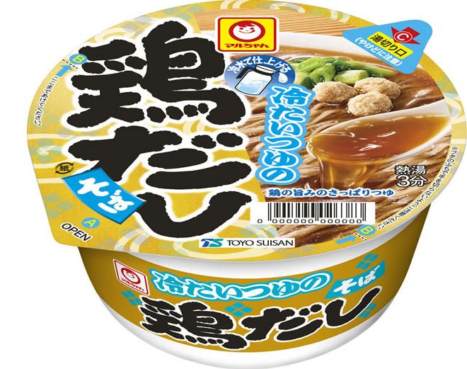 東洋水産「マルちゃん　冷たいつゆの鶏だしそば」