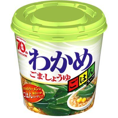 エースコック「わかめごはんスープ　ごま・しょうゆ」