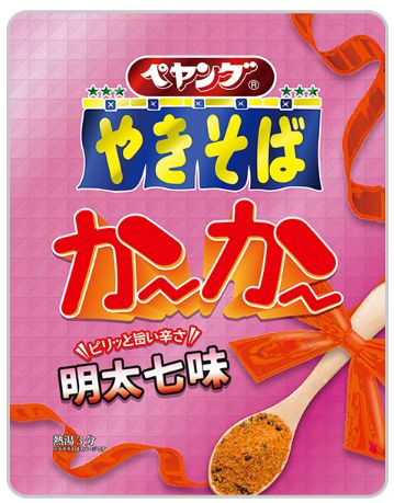 まるか食品「ペヤング やきそばかーかー明太七味」