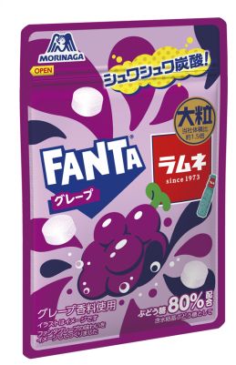 森永製菓　大粒ラムネ＜ファンタグレープ＞