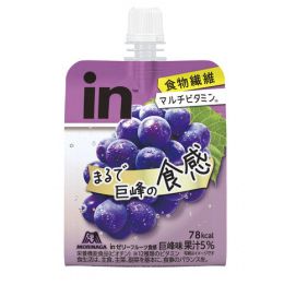 森永製菓「inゼリー フルーツ食感＜巨峰＞」