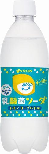 伊藤園「チー坊の乳酸菌ソーダ 炭酸ちょっと強め レモンヨーグルト味」