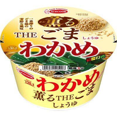 エースコック「わかめラーメン　薫るTHEごましょうゆ」