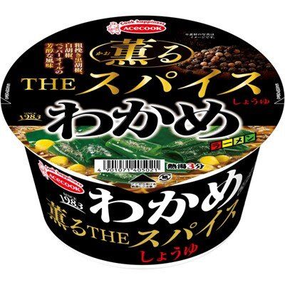 エースコック「わかめラーメン　薫るTHEスパイスしょうゆ」