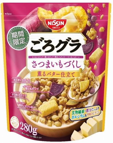 日清食品　ごろグラ さつまいもづくし