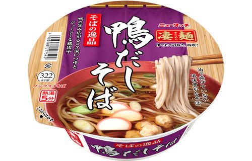 ヤマダイ　ニュータッチ「凄麺　そばの逸品 鴨だしそば」