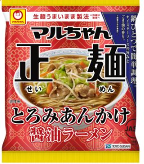 東洋水産　マルちゃん正麺 とろみあんかけ醤油ラーメン