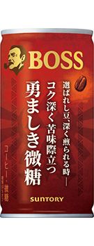 サントリー BOSS(ボス) 勇ましき微糖