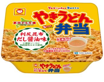 東洋水産　マルちゃん　やきうどん弁当 利尻昆布だし醤油味