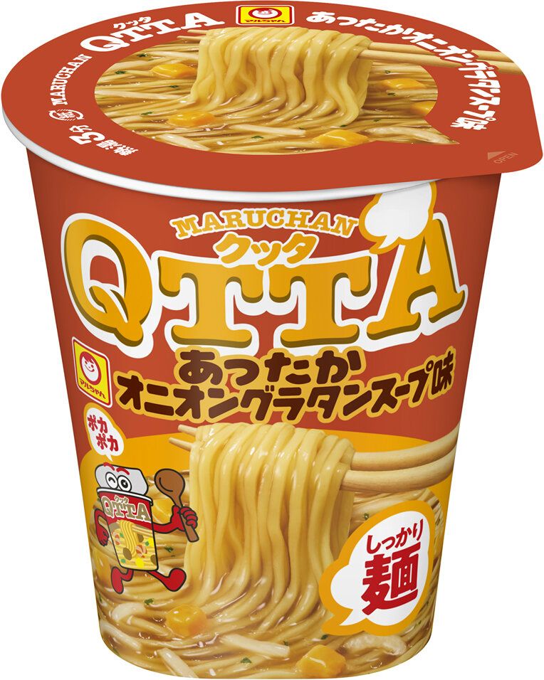 東洋水産　マルちゃん　MARUCHAN QTTA あったかオニオングラタンスープ味