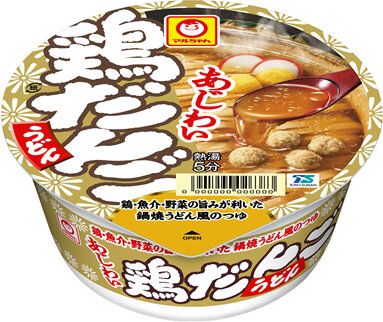 東洋水産　マルちゃん　あじわい鶏だんごうどん