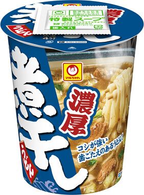 東洋水産 マルちゃん 縦型ビッグ 濃厚煮干しうどん