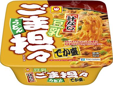 東洋水産 マルちゃん 汁なし豆乳ごま担々うどん でか盛