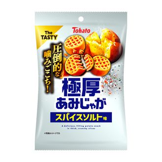 東ハト　極厚あみじゃが・スパイスソルト味