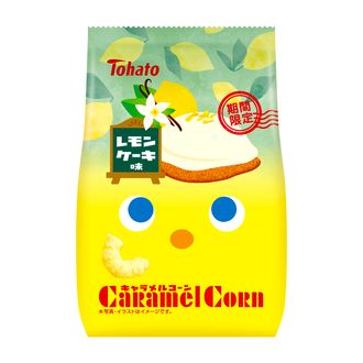 東ハト キャラメルコーン・レモンケーキ味