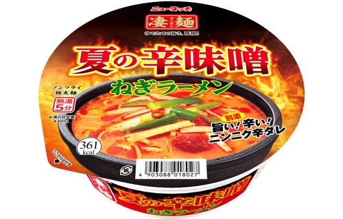 ヤマダイ ニュータッチ　凄麺　夏の辛味噌ねぎラーメン