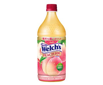 アサヒ飲料 Welch’sピーチ100