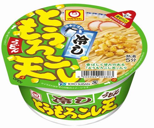 東洋水産 マルちゃん 冷しとうもろこし天うどん