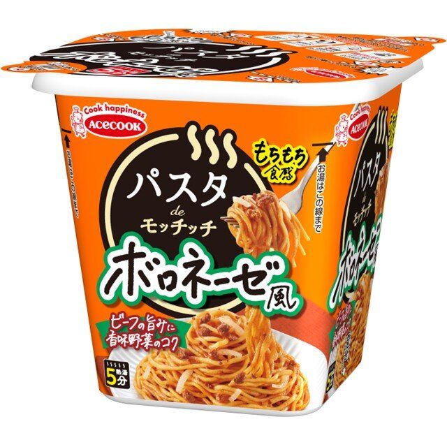 エースコック　パスタdeモッチッチ　ボロネーゼ風