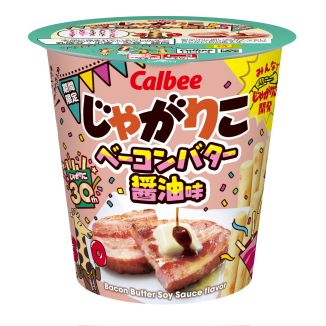 カルビー　じゃがりこベーコンバター醤油味