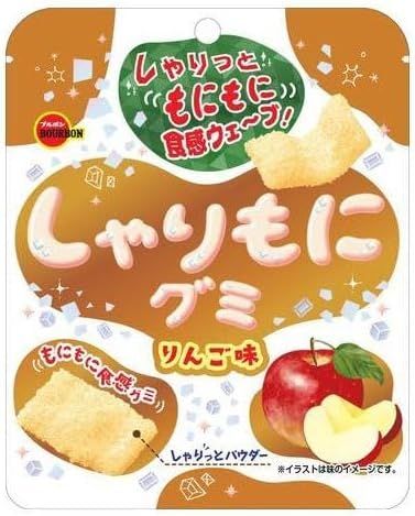 ブルボン　しゃりもにグミりんご味