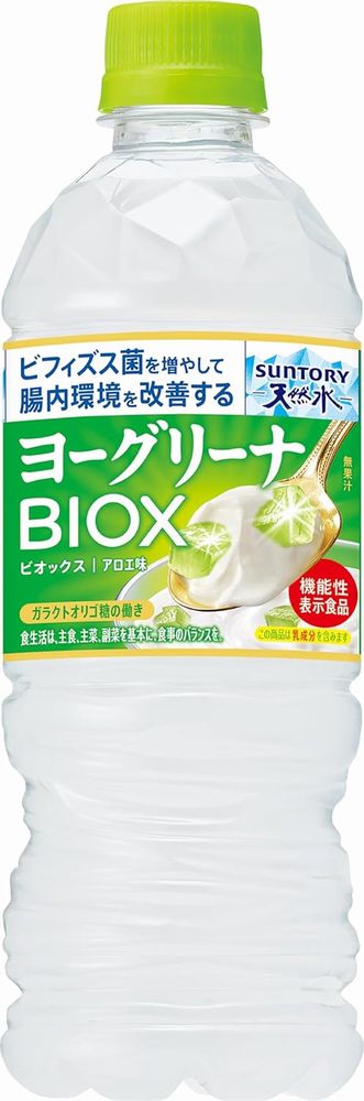 ヨーグリーナ＆サントリー天然水BIOX（機能性表示食品）