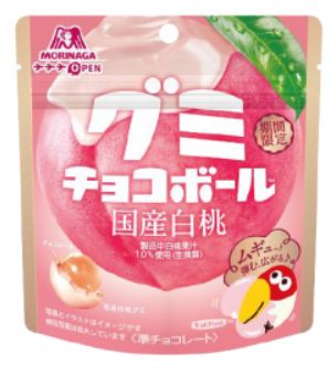 森永製菓　グミチョコボール＜国産白桃＞