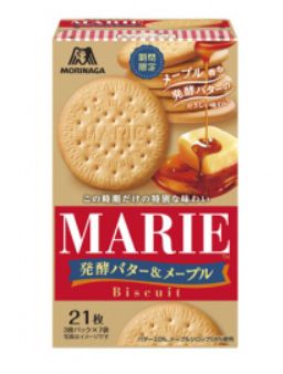 森永製菓　マリー＜発酵バター＆メープル＞