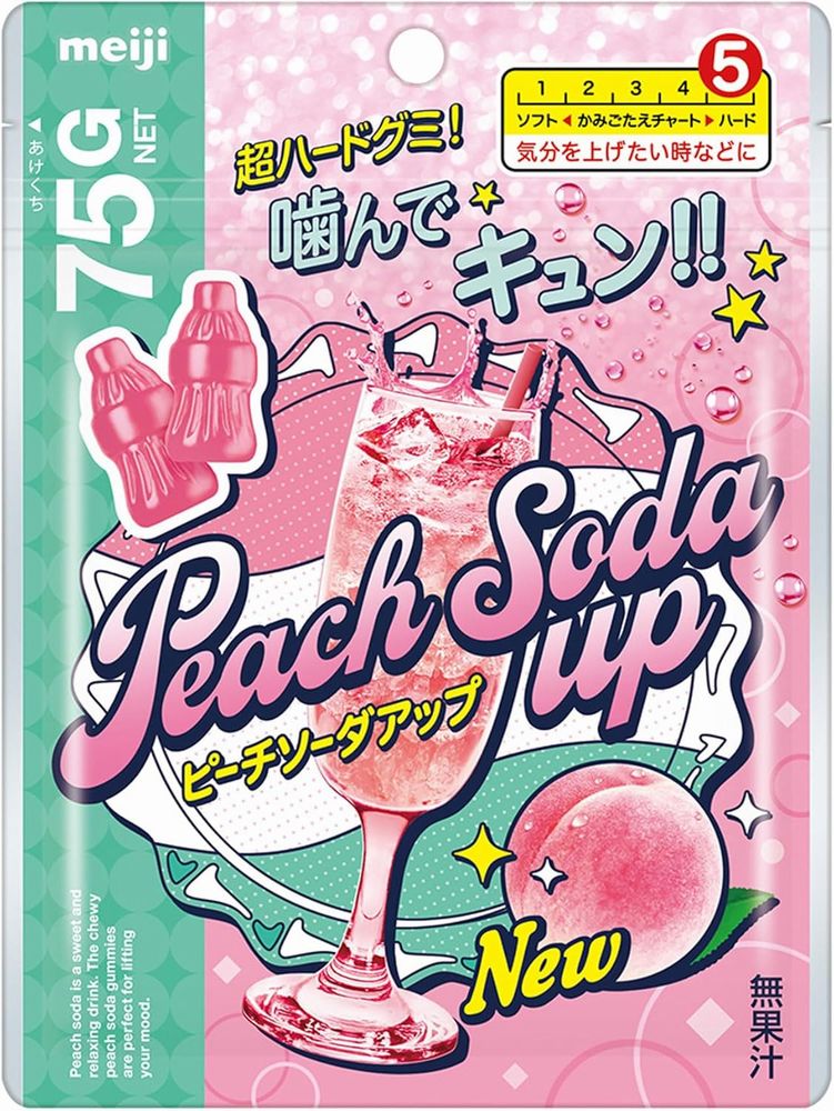明治　ピーチソーダアップ