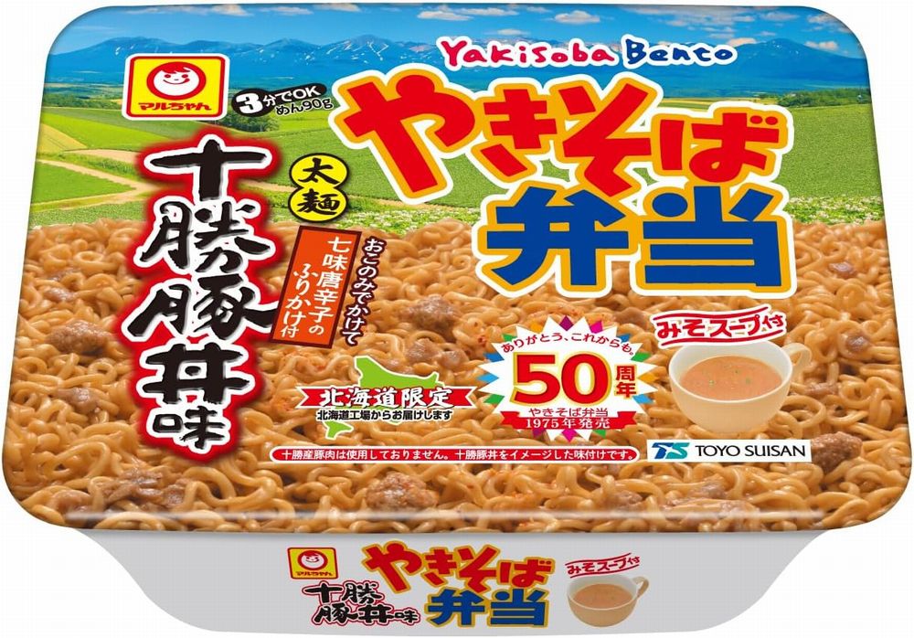 東洋水産　マルちゃん やきそば弁当 十勝豚丼味