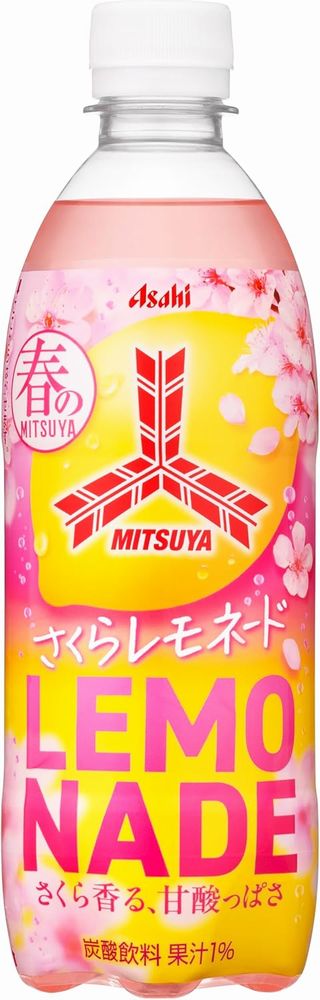 アサヒ飲料 三ツ矢さくらレモネード