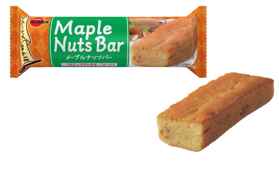 ブルボン メープルナッツバー