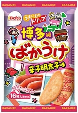 栗山米菓 ご当地ばかうけ 辛子明太子味