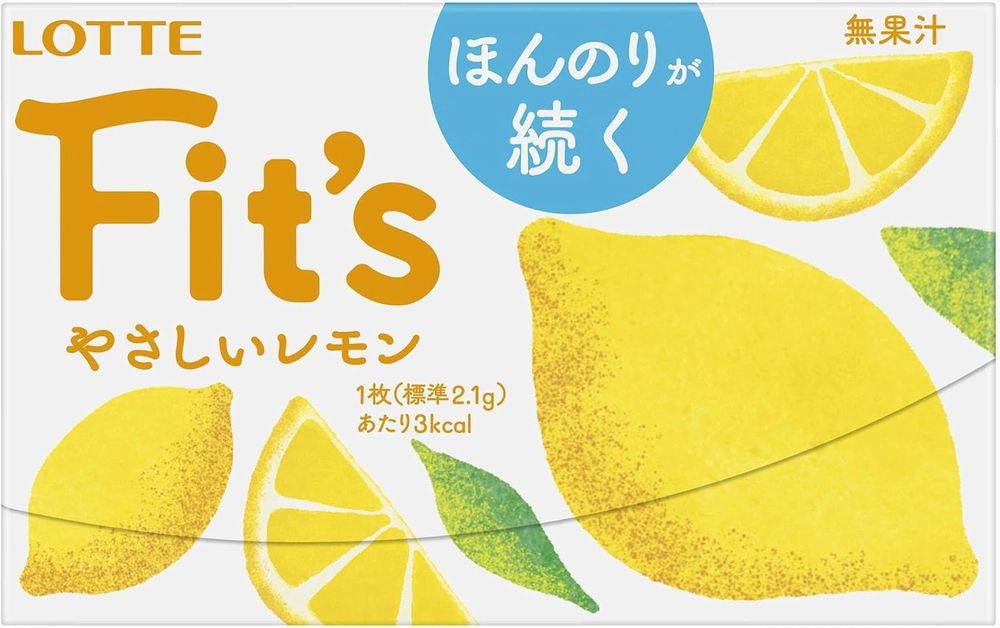 ロッテ　Fit's＜やさしいレモン＞